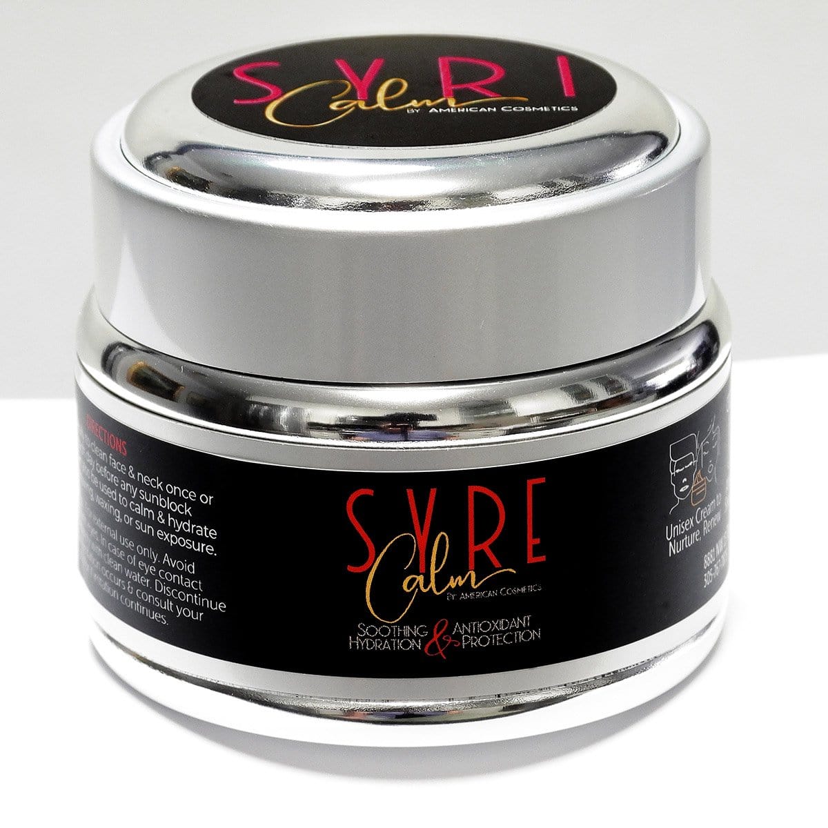 "SYRE-CALM" A Super Unisex Hydrator Ultimate Cream for Stressed, or Sensitive Skin - After Shave, Sun Exposure or Waxing, or just Everyday Hydration